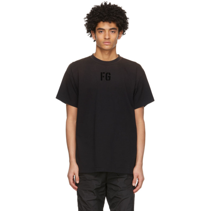 Fear Of God Classic Crewneck T-shirt, Vintage Black In Vintage Blk ...