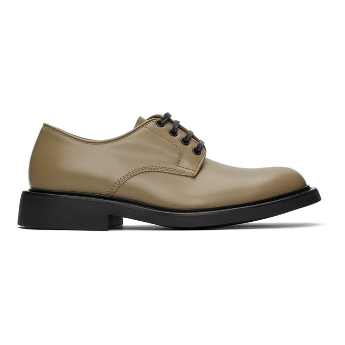 Bottega Veneta Khaki The Level Derbys