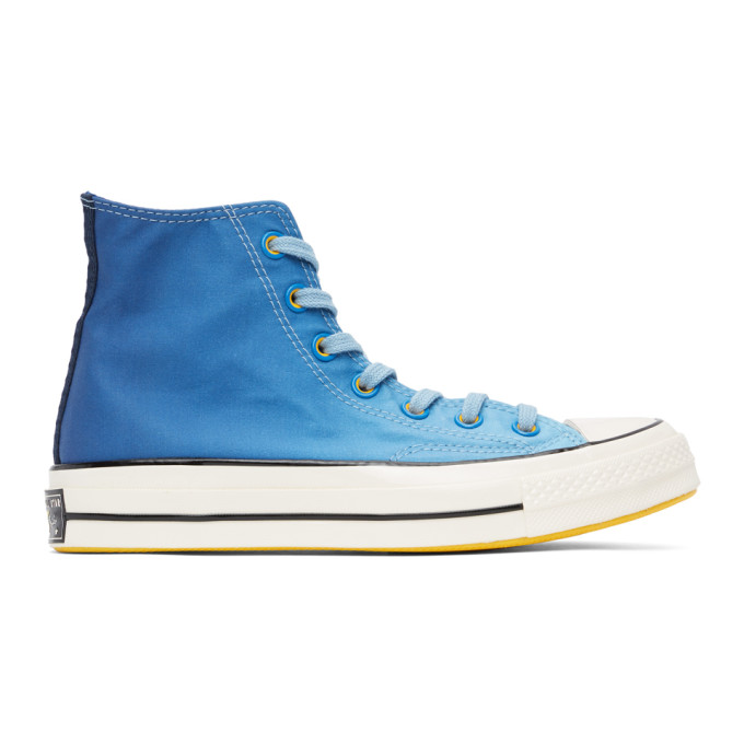 Converse Baskets montantes degradees bleues Chuck 70 - 170517C