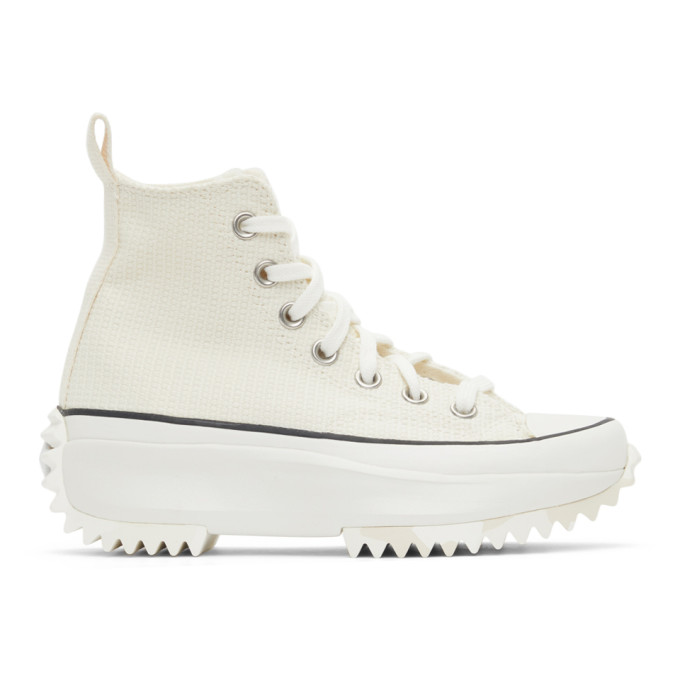 Converse Off-White Marble Run Star Hike High Sneakers