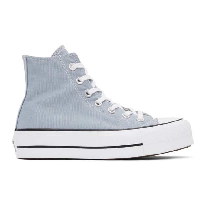 Converse Grey Chuck Taylor All Star Lift High Sneakers