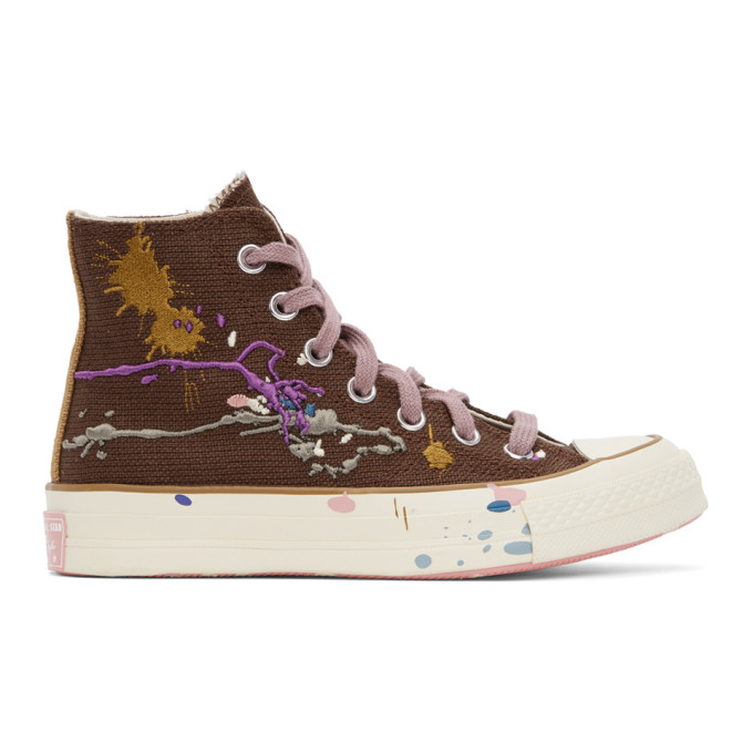 Converse Brown Bandulu Edition Chuck 70 High Sneakers