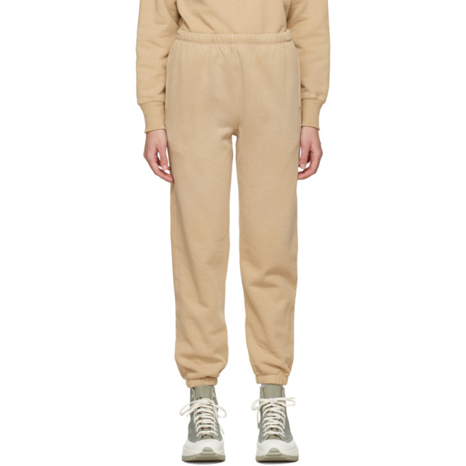 Re/Done Beige Hanes Edition 80s Lounge Pants