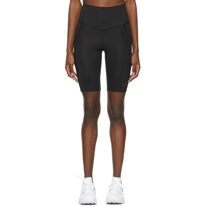 THE NORTH FACE BLACK WANDER HIGH-RISE POCKET SHORTS