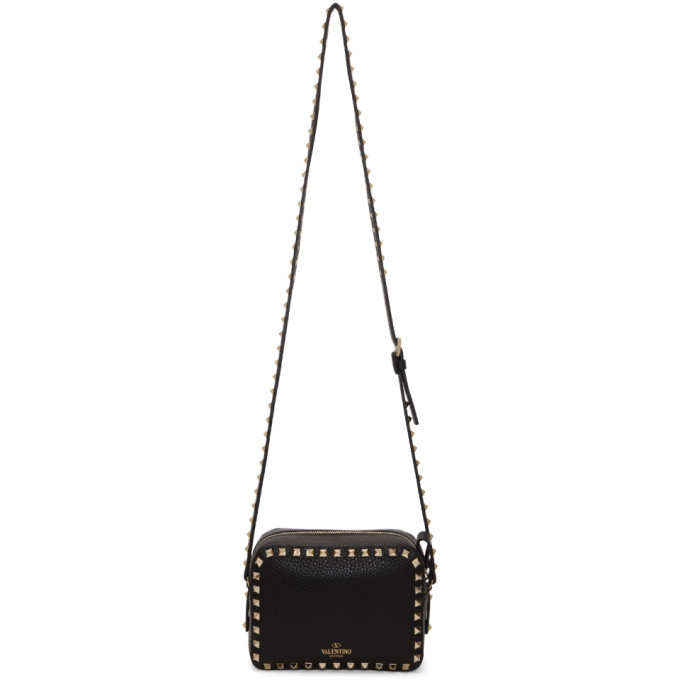 Valentino Garavani Black Valentino Garavani Rockstud Crossbody Bag