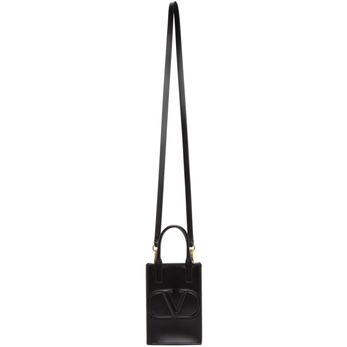 Valentino Garavani Black Valentino Garavani VLogo Smartphone Bag