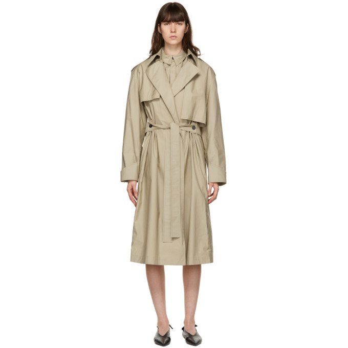 GAUCHERE Beige Sheila Trench Coat