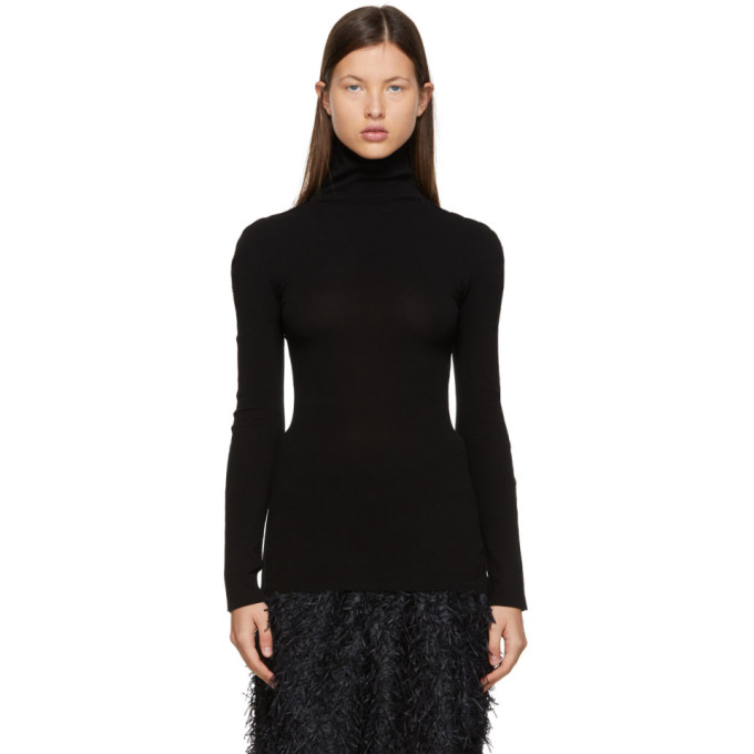 Issey Miyake Black APOC Baguette Turtleneck