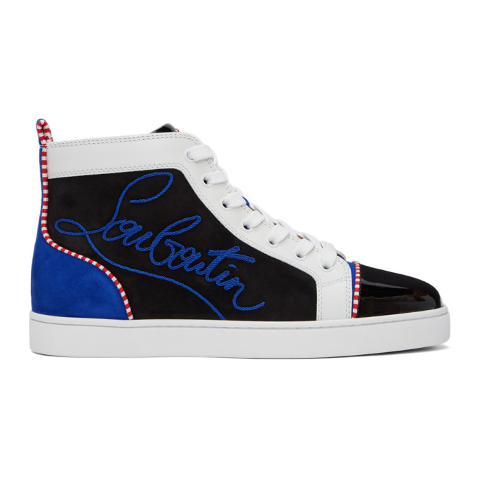 CHRISTIAN LOUBOUTIN CHRISTIAN LOUBOUTIN 黑色 LOUIS 高帮运动鞋