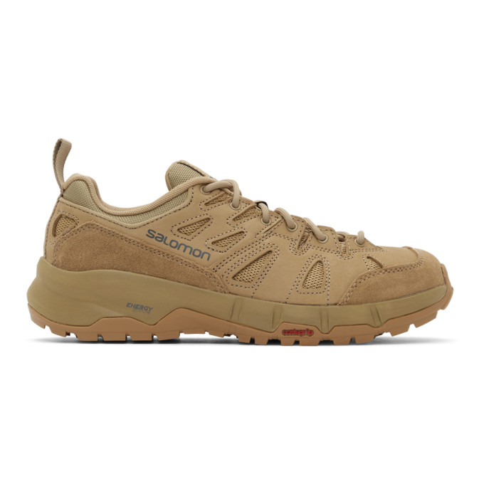 Salomon Beige Odyssey Advanced Sneakers - 414717