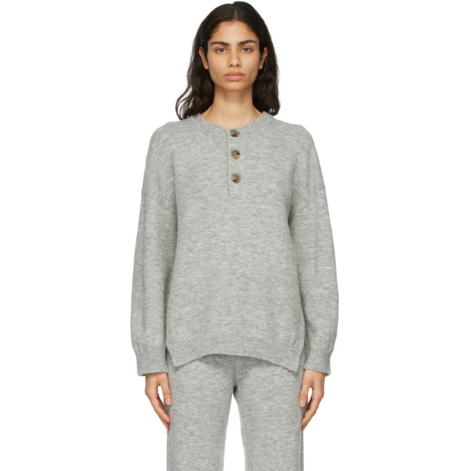 Nanushka Grey Lamee Sweater