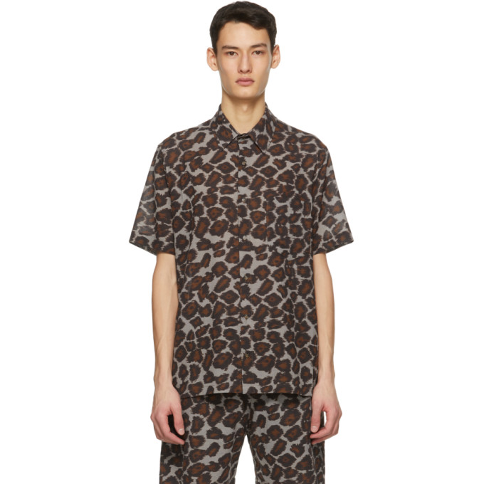 Nanushka Brown Adam Shirt