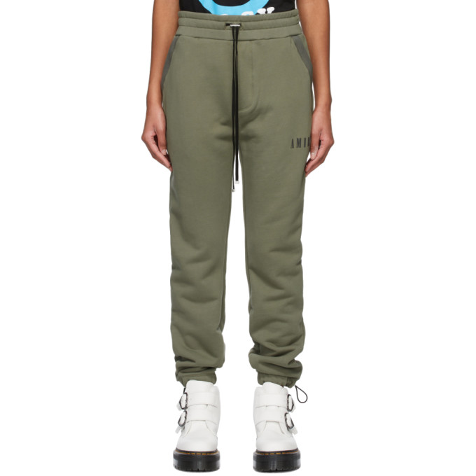 AMIRI Khaki Core Logo Lounge Pants