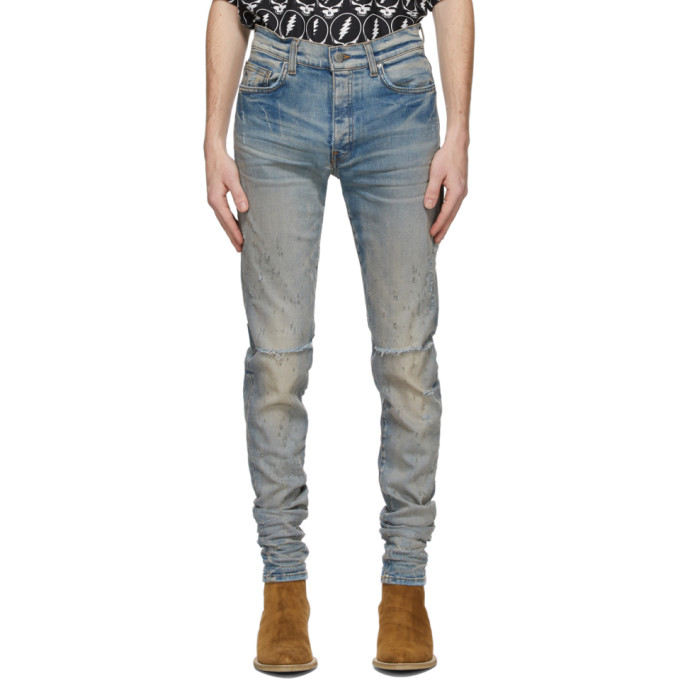 AMIRI Blue Shotgun Jeans