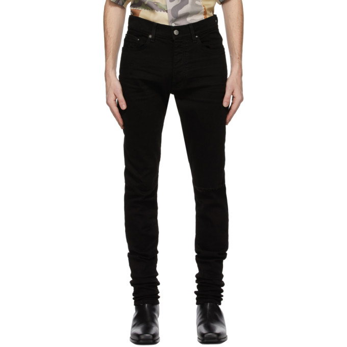 AMIRI Black Slash Jeans