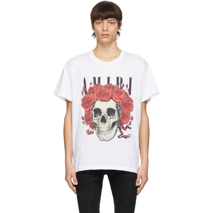 AMIRI White Grateful Dead Edition Graphic T-Shirt