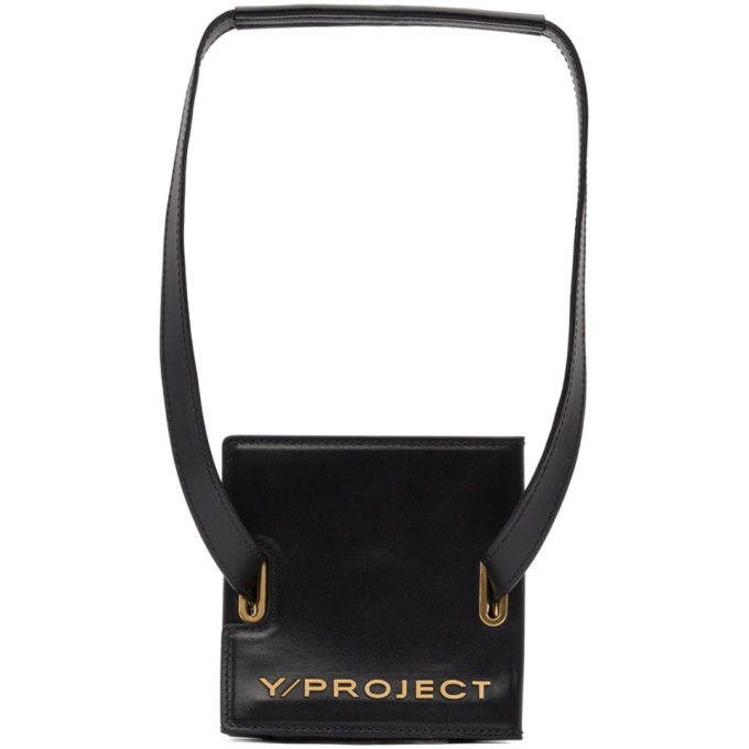Y/Project Black Mini Accordion Bag