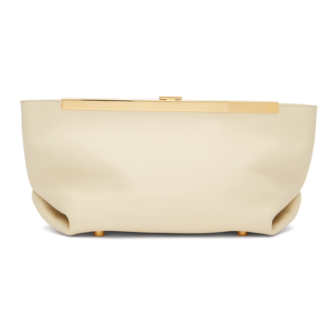 KHAITE KHAITE OFF-WHITE THE AIMEE CLUTCH