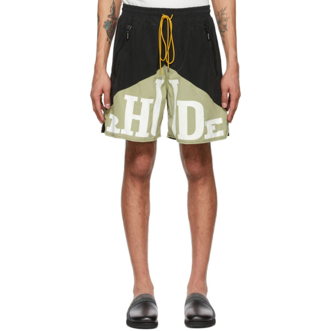 Rhude Tortoise Swim Trunk - Black S