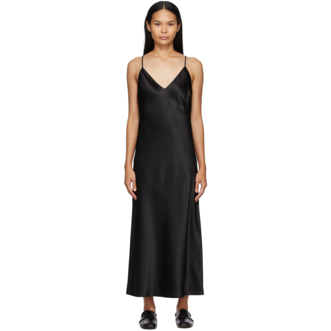 Joseph Black Silk Clea Dress