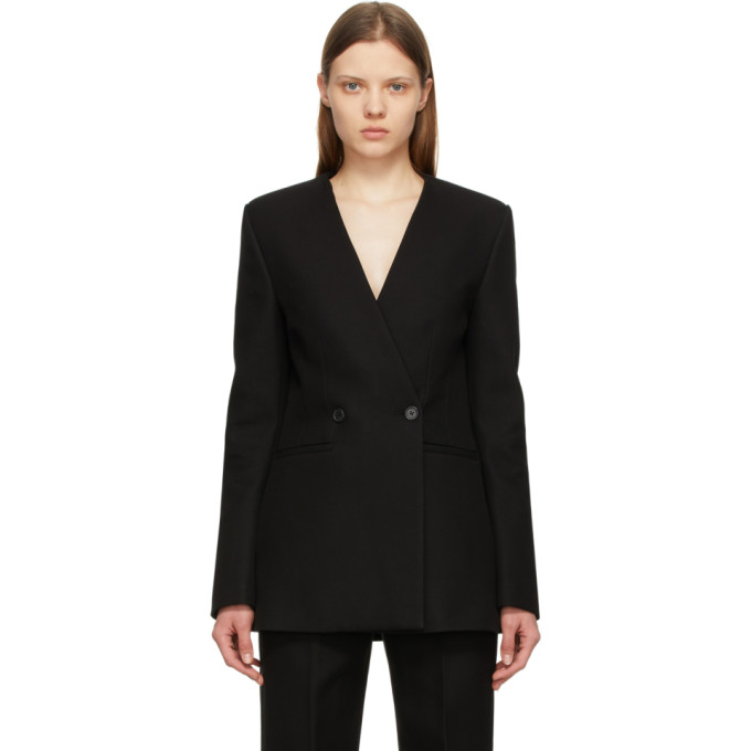 Joseph Black Cotton Twill Jem Blazer