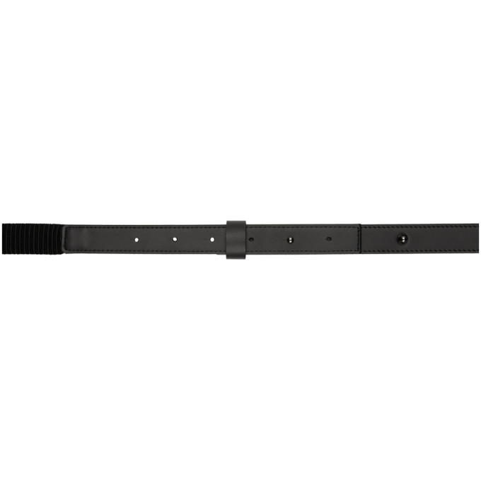 Pleats Please Issey Miyake Black Pleats Belt