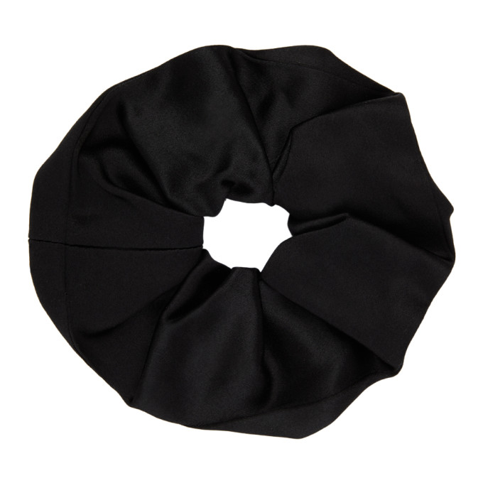 Sophie Buhai Black Silk Elegant Scrunchie