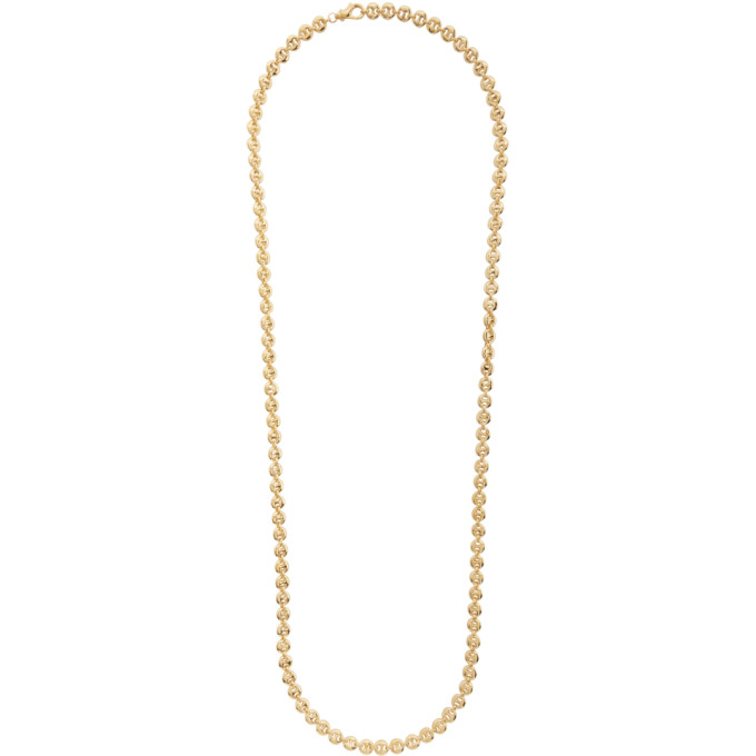 Sophie Buhai Gold Long Circle Link Necklace