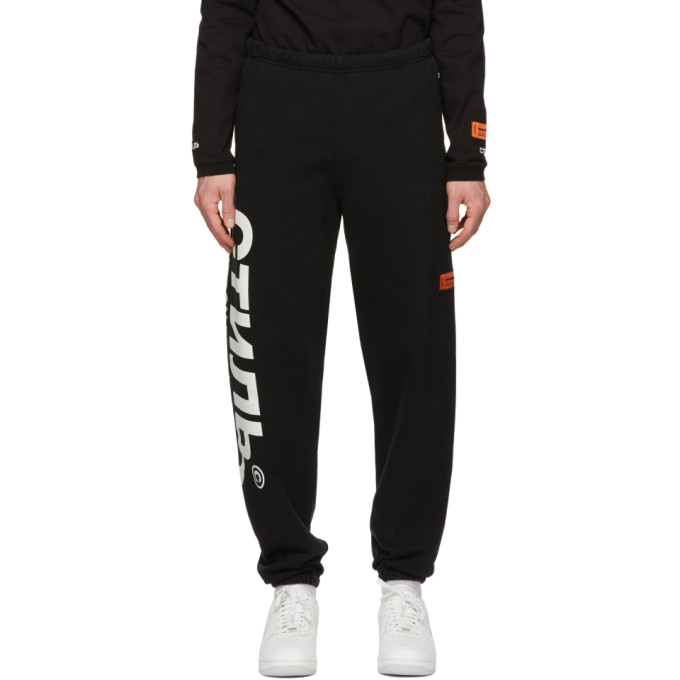 Heron Preston Black Style Lounge Pants