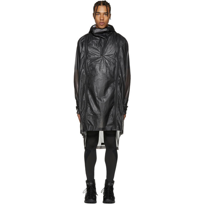 Y-3 SPORT Black Lite Poncho Jacket