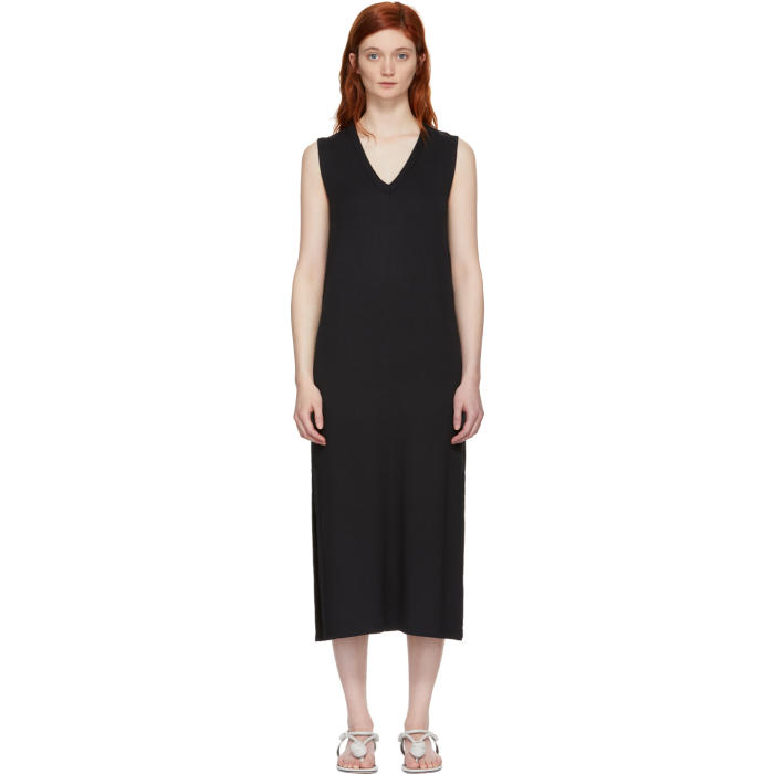 RAG & BONE Black Phoenix V-Neck Dress,W282C31UQ