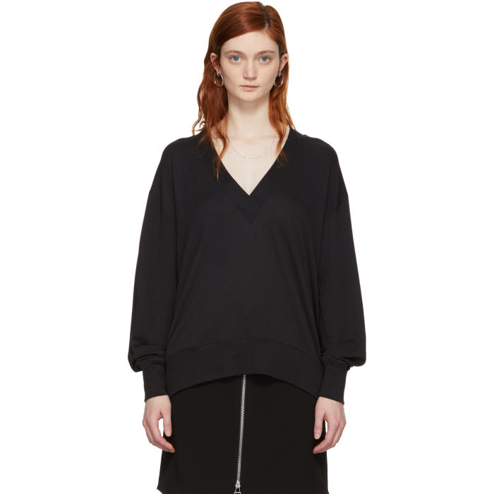 Rag and Bone Black Flora Pullover от Ssense WW