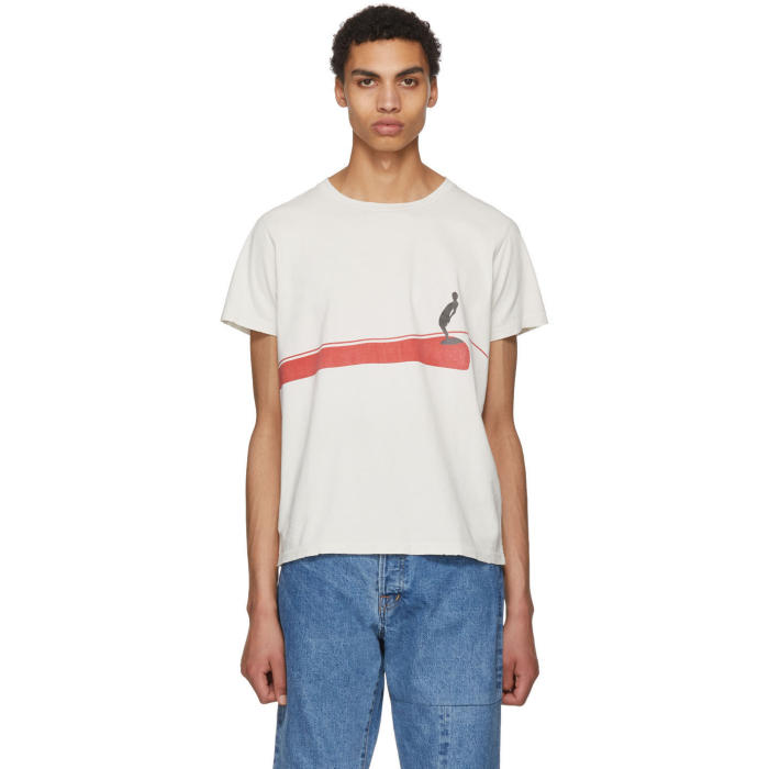 Remi Relief White SF Finish Surf T-Shirt от Ssense WW