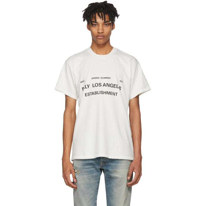 BILLY Off-White Establishment T-Shirt,FLCNT-002DTD