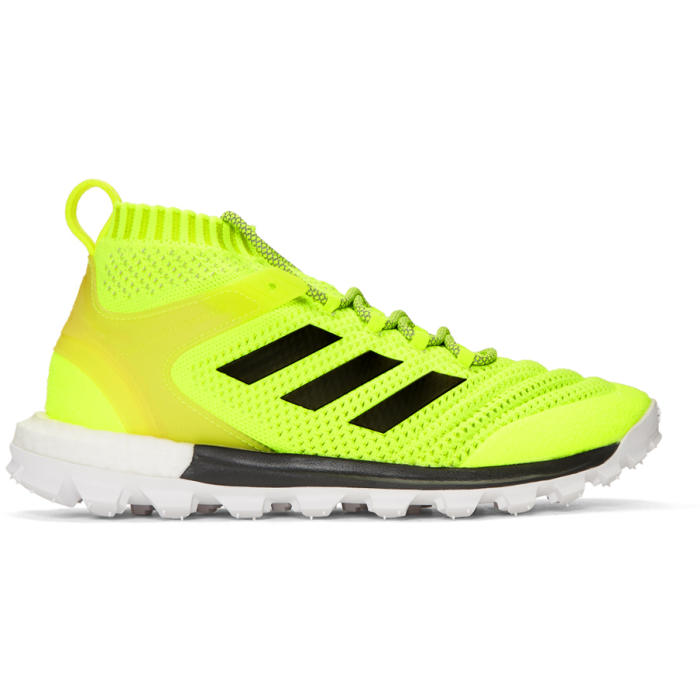 GOSHA RUBCHINSKIY Yellow adidas Originals Edition Copa Mid PK Sneakers,AC8673