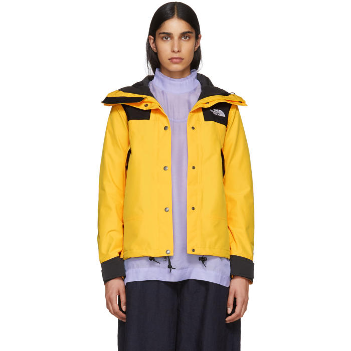 the north face 1990 yellow