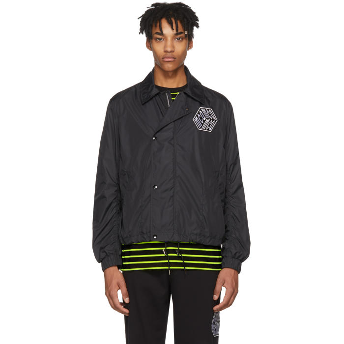 MCQ BY ALEXANDER MCQUEEN MCQ ALEXANDER MCQUEEN BLACK TUPELO MA-1 JACKET,484045RLQ02