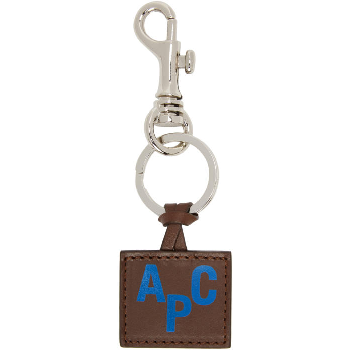 A.P.C. A.P.C. BROWN JIMY KEYCHAIN,PXAWV-H63215