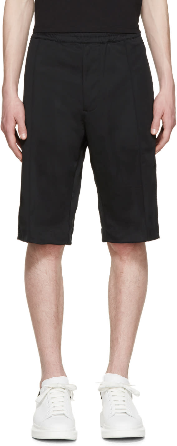 Acne Studios Black Fleau Shorts