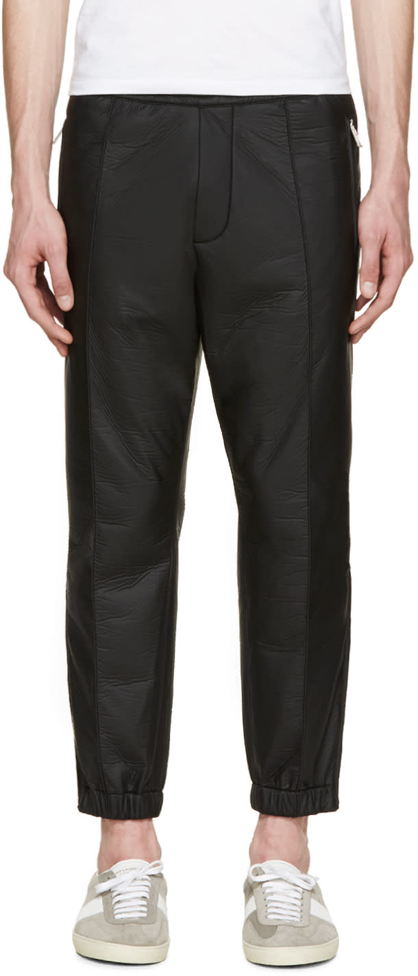 Dsquared2 Black Matte Lounge Pants