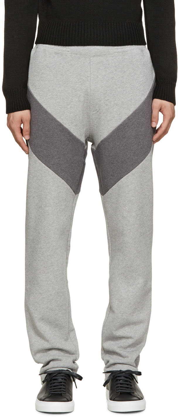 Givenchy Grey Panelled Lounge Pants