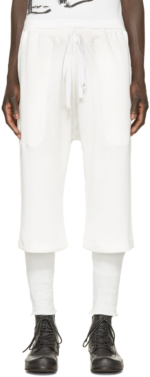Nude:mm White Layered Leggings