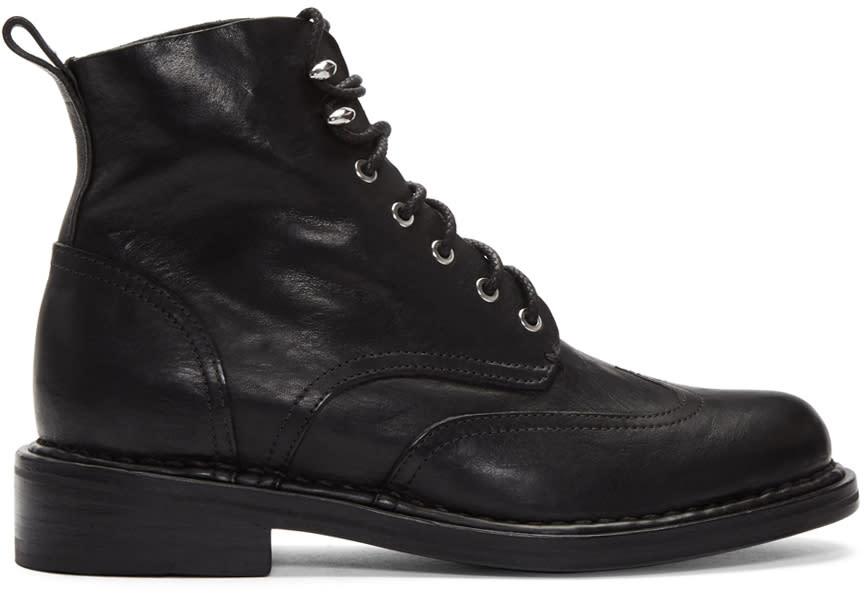 Rag and Bone Black Cozen Boots
