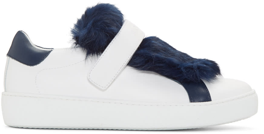 Moncler White Lucie Sneakers