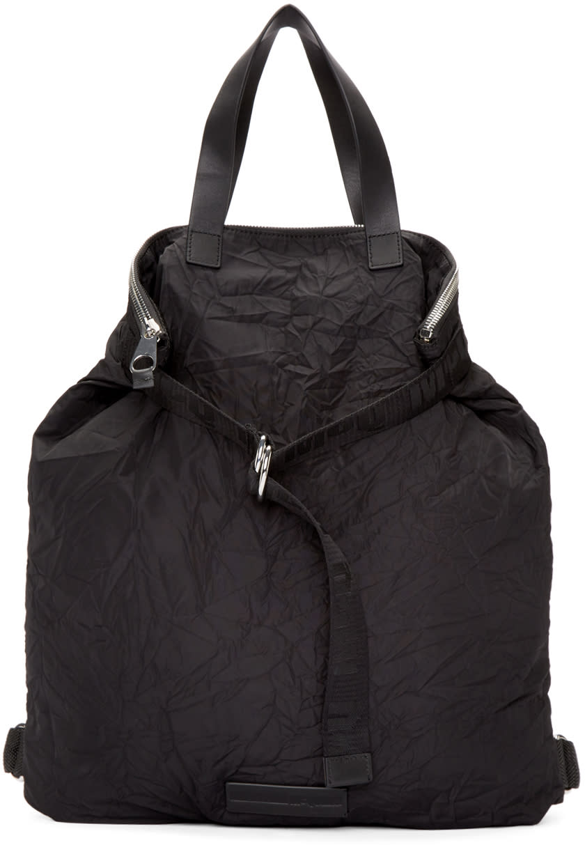 Mcq Alexander Mcqueen ブラック ナイロン バックパック