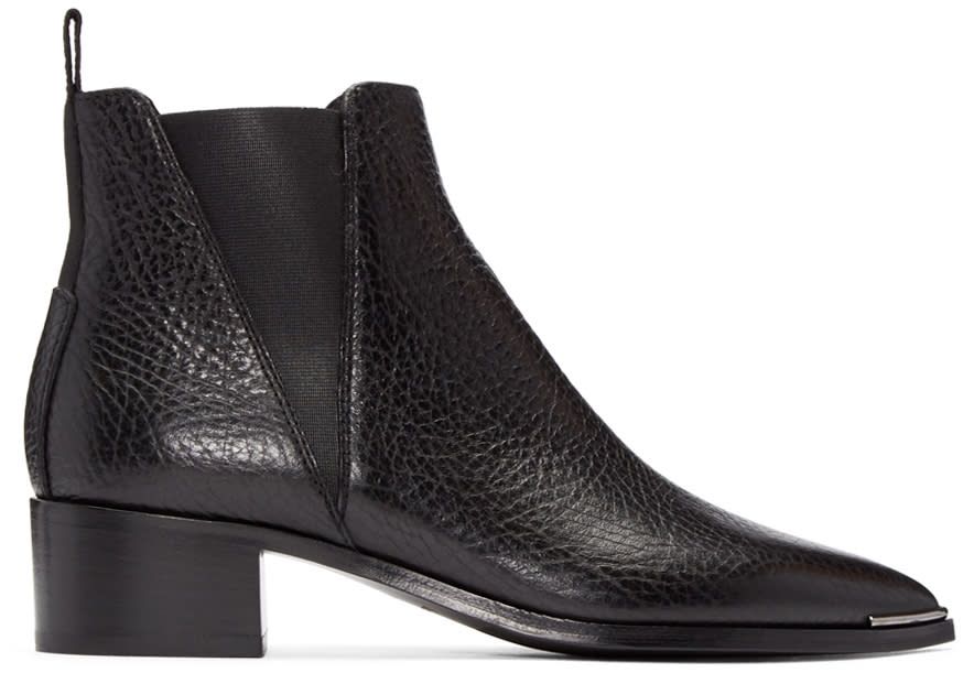 Acne Studios Black Jensen Ankle Boots