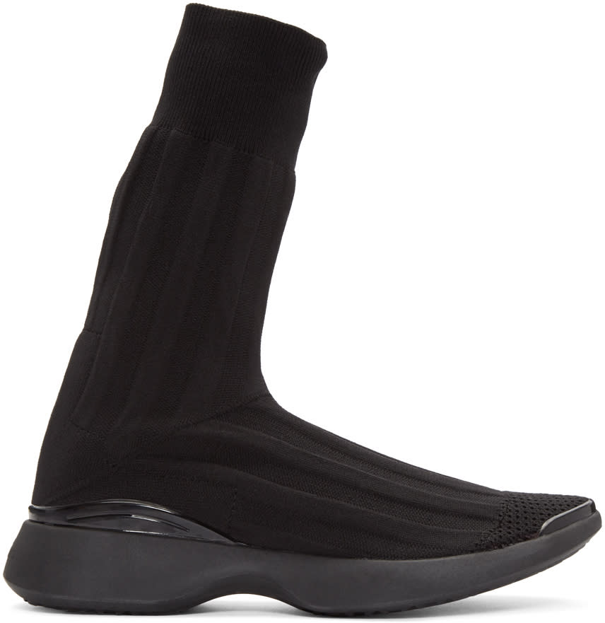 Acne Studios Black Betilda High-top Sneakers