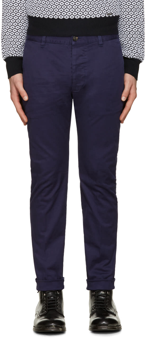 Dsquared2 Blue Twiggy Boy Trousers