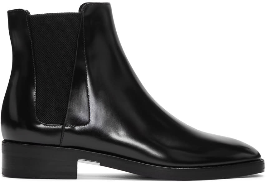 Alexander Wang Black Fia Chelsea Boots