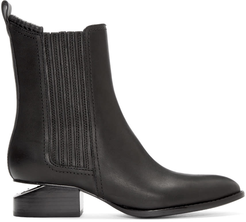 Alexander Wang Black Anouck Ankle Boots